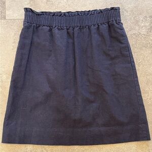 **Summer Clear out** J. Crew Blue Smocked A-Line Mini Skirt